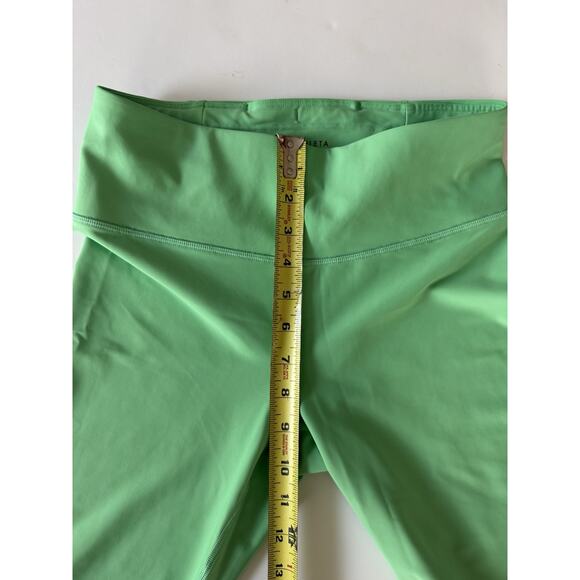Athleta Bright Green Leggings Interval Tight Women’s Medium - Picture 5 of 7